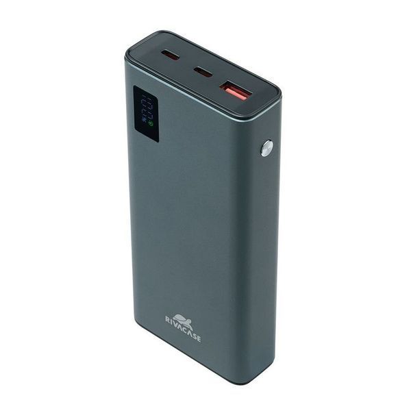 Портативний зарядний пристрій Rivacase, 20000 mA, RIVAPOWER VA1022 (Grey) RIVAPOWER VA1022 (Grey) фото