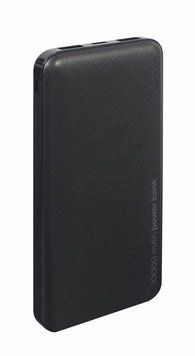 Акумулятор електричний (Портативний зарядний пристрій) PB10-02, 10000 mA, чорний PB10-02 фото