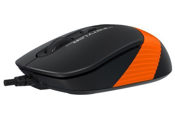 Миша A4Tech Fstyler FM10 (Orange), USB, колір чорний+помаранчевий FM10 (Orange) фото