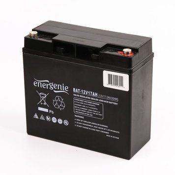Акумуляторна батарея EnerGenie BAT-12V17AH, 12В 17Ач BAT-12V17AH- фото